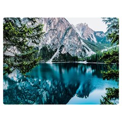 Lake Premium Plush Fleece Blanket (extra Small) by artworkshop