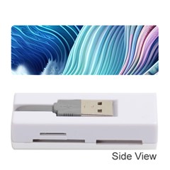 Ocean Waves Pastel Memory Card Reader (stick)