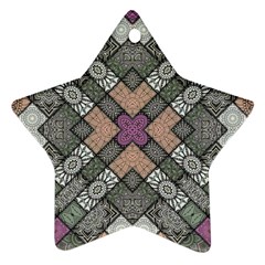 Mandala Decoration Floral Flower Indian Design Ornament (star)