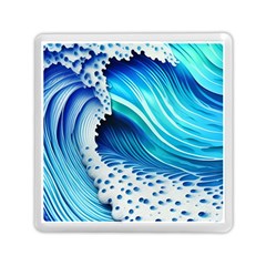 Blue Water Reflections Memory Card Reader (square) by GardenOfOphir