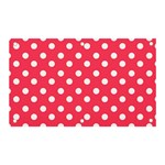 Hot Pink Polka Dots Banner and Sign 5  x 3  Front