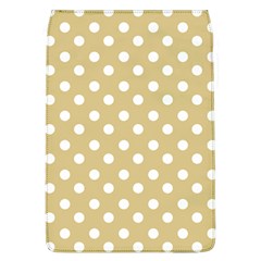 Mint Polka And White Polka Dots Removable Flap Cover (l) by GardenOfOphir