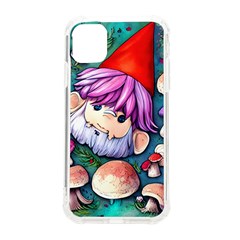 Sacred Mushroom Art Iphone 11 Tpu Uv Print Case by GardenOfOphir