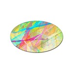 Abstract-14 Sticker Oval (10 pack)