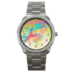 Abstract-14 Sport Metal Watch by nateshop