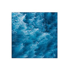 Blue Water Speech Therapy Satin Bandana Scarf 22  X 22  by artworkshop