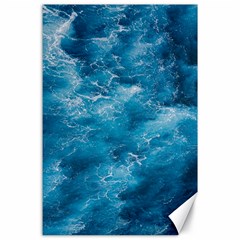 Blue Water Speech Therapy Canvas 24  X 36  by artworkshop