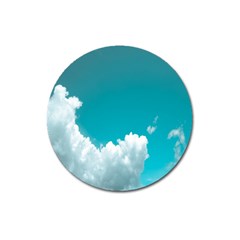 Clouds Hd Wallpaper Magnet 3  (round) by artworkshop