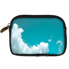 Clouds Hd Wallpaper Digital Camera Leather Case by artworkshop
