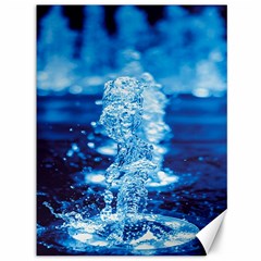 Water Blue Wallpaper Canvas 36  X 48  by artworkshop