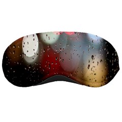 Rain On Window Sleeping Mask by artworkshop