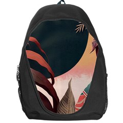Ai Generated Leaves Foliage Plants Backpack Bag