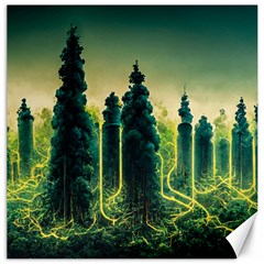 Ai Generated Soil Forest Crisis Nature Canvas 12  X 12 