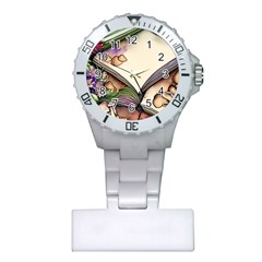 Enchantress Mushroom Charm Gill Wizard Plastic Nurses Watch by GardenOfOphir