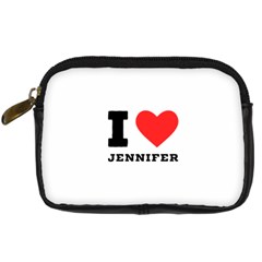 I Love Jennifer  Digital Camera Leather Case by ilovewhateva