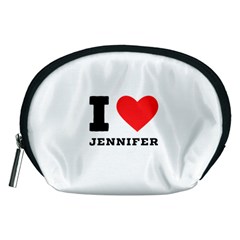 I Love Jennifer  Accessory Pouch (medium) by ilovewhateva
