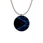 Technology Digital Business Polygon Geometric 1  Button Necklace Front
