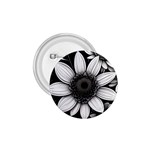 Sketch Flowers Art Background Photorealistic 1.75  Buttons Front