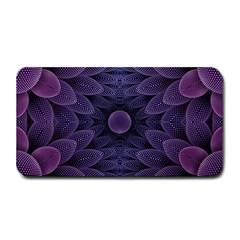 Gometric Shapes Geometric Pattern Purple Background Medium Bar Mat by Ravend