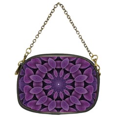 Shape Geometric Symmetrical Symmetry Wallpaper Chain Purse (two Sides) by Ravend