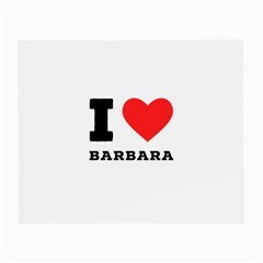 I Love Barbara Small Glasses Cloth (2 Sides)