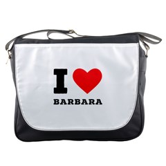 I Love Barbara Messenger Bag