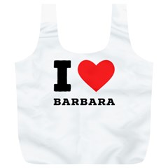 I Love Barbara Full Print Recycle Bag (xl)