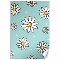 Art Floral Pattern Design Wallpaper Background Canvas 24  X 36 