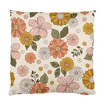 Flower Petals Plants Floral Print Pattern Design Standard Cushion Case (Two Sides)