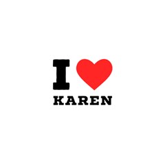 I Love Karen Shower Curtain 48  X 72  (small) 