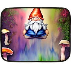 Thaumaturgy Magically Prestidigitation Sleight Of Hand Fly Agaric Abracadabra Fleece Blanket (mini) by GardenOfOphir