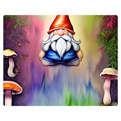 Thaumaturgy Magically Prestidigitation Sleight Of Hand Fly Agaric Abracadabra Premium Plush Fleece Blanket (medium) by GardenOfOphir