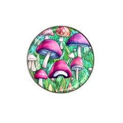 Charmed Toadstool Hat Clip Ball Marker by GardenOfOphir