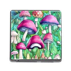 Charmed Toadstool Memory Card Reader (square 5 Slot) by GardenOfOphir