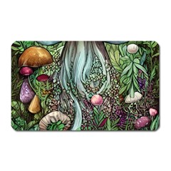 Craft Mushroom Magnet (rectangular) by GardenOfOphir
