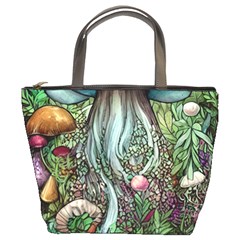 Craft Mushroom Bucket Bag by GardenOfOphir