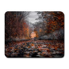 Breathe In Nature Background Small Mousepad by artworkshop