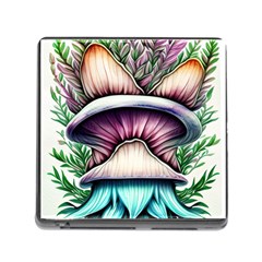 Witchy Forresty Goblincore Fairytale Mushroom Memory Card Reader (square 5 Slot) by GardenOfOphir