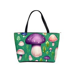 Forest Mushroom Garden Path Classic Shoulder Handbag by GardenOfOphir