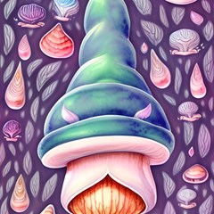 Mushroom Core Play Mat (rectangle) by GardenOfOphir
