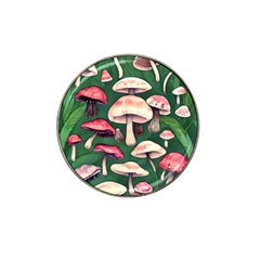Foraging In The Mushroom Zone Hat Clip Ball Marker (10 Pack) by GardenOfOphir