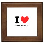 I love kimberly Framed Tile Front