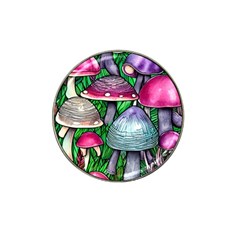 Fantasy Foraging Garden Hat Clip Ball Marker by GardenOfOphir