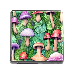 Tiny Toadstools Memory Card Reader (square 5 Slot) by GardenOfOphir