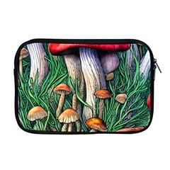 Forest Fairycore Mushroom Foraging Craft Apple Macbook Pro 17  Zipper Case by GardenOfOphir