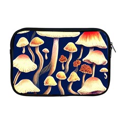 Natural Mushroom Fairy Garden Apple Macbook Pro 17  Zipper Case by GardenOfOphir