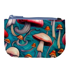 Witchy Mushroom Large Coin Purse by GardenOfOphir
