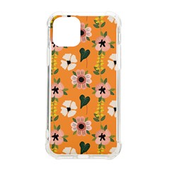 Flower Orange Pattern Floral Iphone 11 Pro 5 8 Inch Tpu Uv Print Case by Dutashop