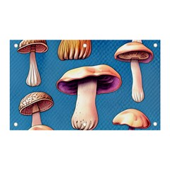 Cozy Forest Mushrooms Banner And Sign 5  X 3  by GardenOfOphir