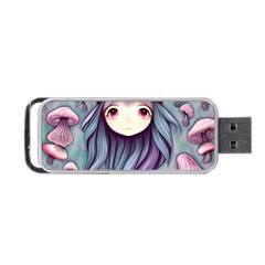 Witchy Mushroom Forest Portable Usb Flash (two Sides) by GardenOfOphir